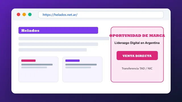 Modelo de aplicación comercial y proyectos digitales para helados.net.ar